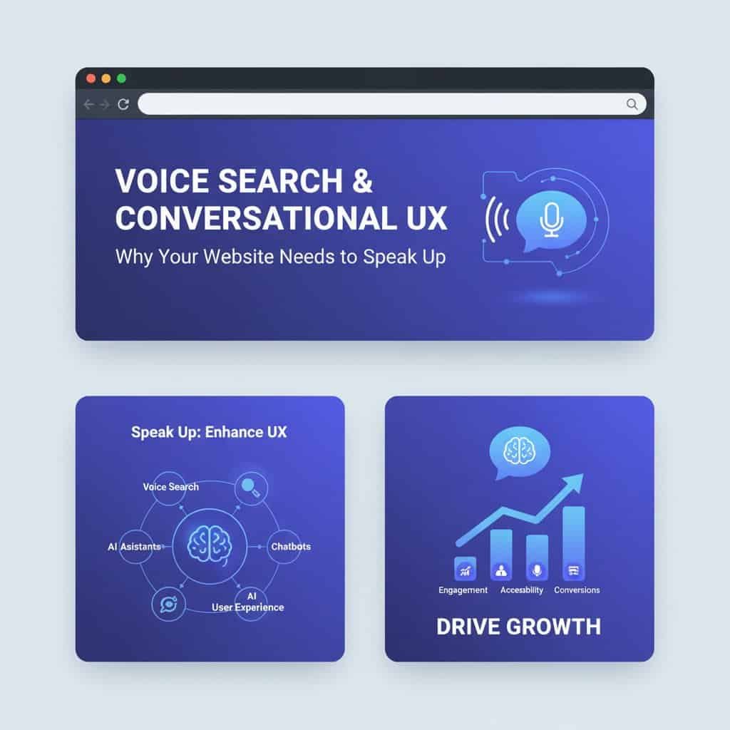 Voice Search & Conversational UX: Why Your Website Needs to Speak Up
